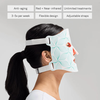 How to use red light mask