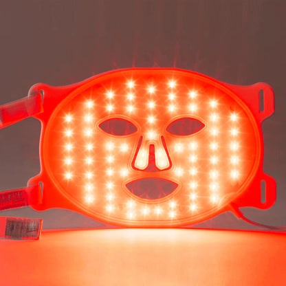 LED red light mask