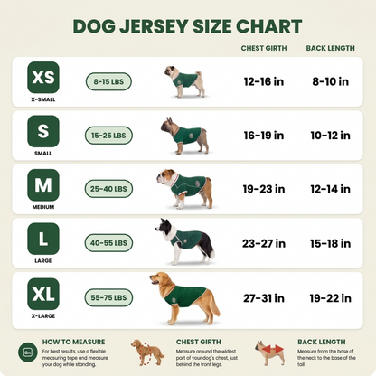 FIFA World Cup Dog Jersey — Nation Pack